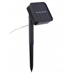 Гирлянда ССГ "Бусины" на солнечной батарее, 4 м, 20 LED, желтый, IP54, TDM