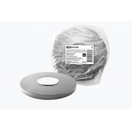 Декоративная накладка на опору d-60 мм, цвет серебро металлик, TDM