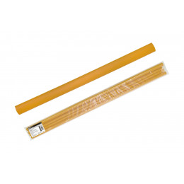 Трубка термоусаживаемая не поддерживающая горение, с клеевым слоем, желтая, длиной 1,0 м ТТкНГ(3:1)-25,4/8,5-Ж TDM