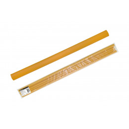 Трубка термоусаживаемая не поддерживающая горение, с клеевым слоем, желтая, длиной 1,0 м ТТкНГ(3:1)-12,7/4,3-Ж TDM