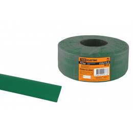 Термоусаживаемая трубка ТУТнг 25/12,5 зеленая (50 м/ролл) TDM