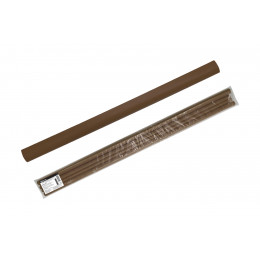 Трубка термоусаживаемая не поддерживающая горения, с клеевым слоем, коричневая, длиной 1,0 м ТТкНГ(3:1)-9,5/3,0-Крч TDM