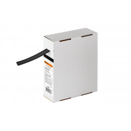 Термоусаживаемая трубка ТУТнг 10/5 черная в коробке (10 м/упак) TDM