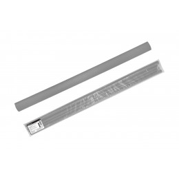 Трубка термоусаживаемая не поддерживающая горения, с клеевым слоем, серая, длиной 1,0 м ТТкНГ(3:1)-30/10-Ср TDM