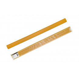 Трубка термоусаживаемая не поддерживающая горение, с клеевым слоем, желтая, длиной 1,0 м ТТкНГ(3:1)-30/10-Ж TDM