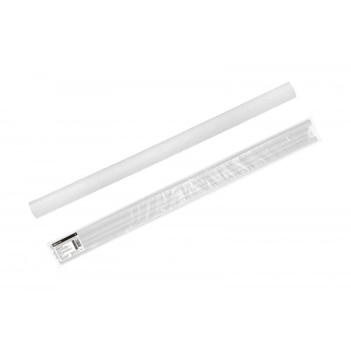 Трубка термоусаживаемая не поддерживающая горение, с клеевым слоем, белая, длиной 1,0 м ТТкНГ(3:1)-19,1/6,4-Б TDM