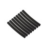 Набор трубок термоусаживаемых, не поддерживающих горение, клеевых, длиной 10 см ТТкНГ(3:1) "Моноцвет, черный 7,9/2,65TDM"