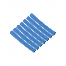 Набор трубок термоусаживаемых, не поддерживающих горение, клеевых, длиной 10 см ТТкНГ(3:1) "Моноцвет, синий 9,5/3,0 TDM"