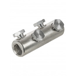 Соединитель (гильза) кабельный, болтовой, луженый 4СБЛ-70/120-10кВ TDM