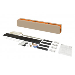 Муфта кабельная термоусаживаемая соединительная 25-50 кв.мм, 1кВ, ПВХ/СПЭ с броней, с соединителями 4ПСтБ1-25/50-Б TDM