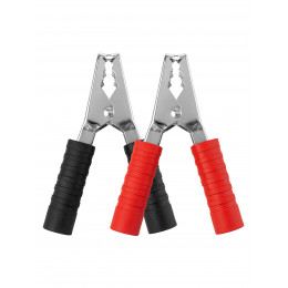 Зажим "крокодил" ЗК 250А 150мм в изоляции красный/черный  (1шт+1шт) TDM