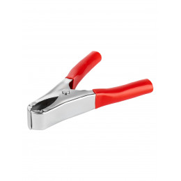 Зажим "крокодил" ЗК 15А 75мм красный (10шт) TDM