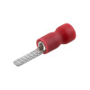 Наконечник штыревой плоский изолированный НШПИ 0,5-1,5 красный (50 шт.) TDM