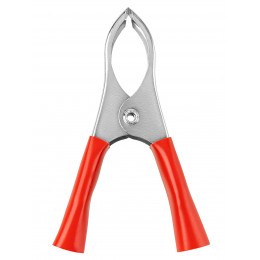 Зажим "крокодил" ЗК 30А 75мм красный (10шт) TDM