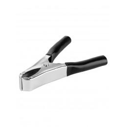 Зажим "крокодил" ЗК 15А 75мм черный (10шт) TDM