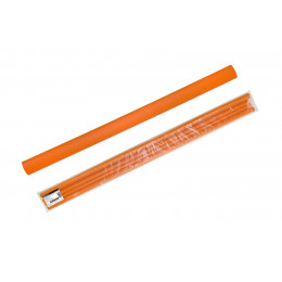 Трубка термоусаживаемая со средней толщиной стенок, не распространяющая горение, безгалогенная, длиной 1,0 м ТТсНГ-HF-45/12 TDM