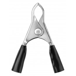 Зажим "крокодил" ЗК 10А 50мм черный (10шт) TDM