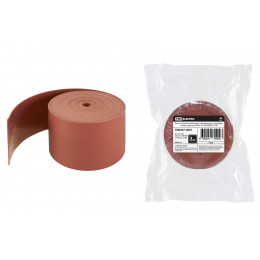 Лента термоусаживаемая изолирующая с клеевым слоем, красная ЛТИк-10-50х5000-К TDM