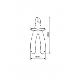 Бокорезы диэлектрические, 160 мм, 1000 В, CR-V, «ПрофиЭлектрик» TDM