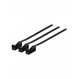 Крепеж ремешковый 7,6х285 черный (50шт) TDM