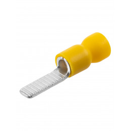Наконечник штыревой плоский изолированный НШПИ 4,0-6,0 желтый (50 шт.) TDM