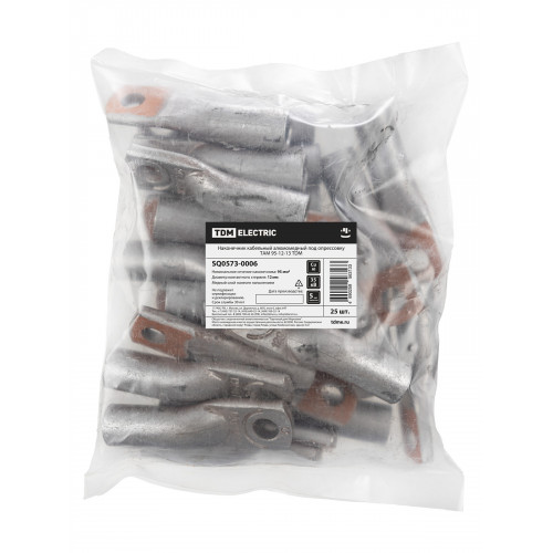 Наконечник кабельный алюмомедный под опрессовку ТАМ 95-12-13 TDM