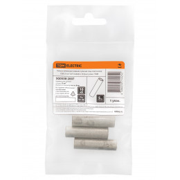 Гильза кабельная медная луженая под опрессовку ГМЛ 25-8 ГОСТ 23469.3-79 (3шт./упак.) TDM