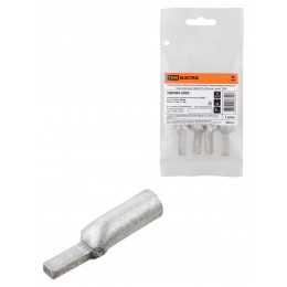 Наконечник кабельный штифтовой алюминиевый луженый под опресовку НШАЛ 35-20 (4 шт./упак) TDM