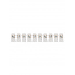 Клеммник концевой изолированный ККИ 6 мм2 (10х1) TDM