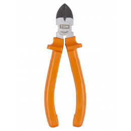 Бокорезы (кусачки), с пластиковыми рукоятками, углеродистая сталь, 180 мм, серия "Гранит" TDM
