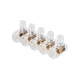 Клеммник концевой изолированный ККИ 6 мм2 (5х1) TDM