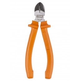Бокорезы (кусачки), с пластиковыми рукоятками, углеродистая сталь, 160 мм, серия "Гранит" TDM