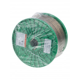 Трос стальной в полимерной оболочке поверенный ТСП-П-4-130, диаметр 4 мм, длина 130 м, катушка, TDM