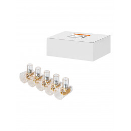 Клеммник концевой изолированный ККИ 16 мм2 (5х1) TDM