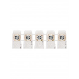 Клеммник концевой изолированный ККИ 10 мм2 (5х1) TDM