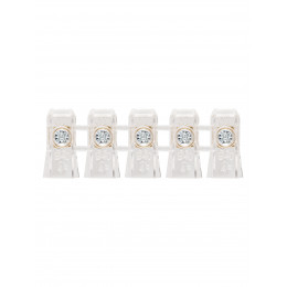 Клеммник концевой изолированный ККИ 4 мм2 (5х1) TDM