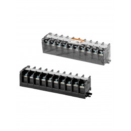 Блок зажимов наборный БЗН 60А на DIN-рейку 10 пар TDM