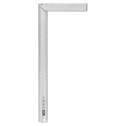 Угольник столярный 500 мм алюминиевый, усиленный, облегченная рукоятка, "Рубин" TDM