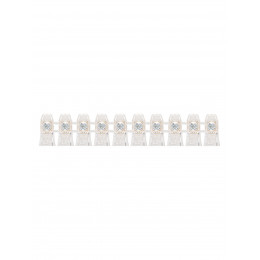 Клеммник концевой изолированный ККИ 2,5 мм2 (10х1) TDM