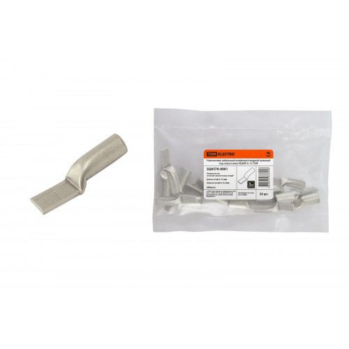 Наконечник кабельный штифтовой медный луженый под опрессовку НШМЛ 6-5.5x12 TDM