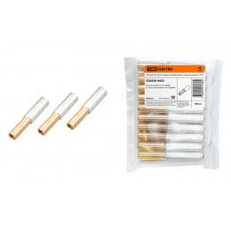 Гильза GTL-25/16 медно-алюминиевая соединительная TDM