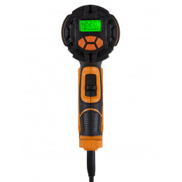 Технический фен ТФ-02, 2000 Вт, 9 предм., ЖК-экр., 2 реж., плавн. рег., 50-600 C, кейс, "Алмаз" TDM