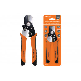 Кабелерез (Al до Ø11 мм) с функц. зачистки изол., CR-V сталь, 170 мм, серия "МастерЭлектрик" TDM