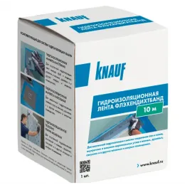 Лента гидроизоляционная Knauf Флэхендихтбанд 12см х 10м