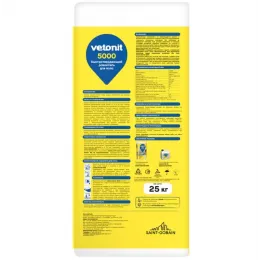 Ровнитель (стяжка пола) первичный Weber.vetonit 5000 быстротвердеющий 25 кг