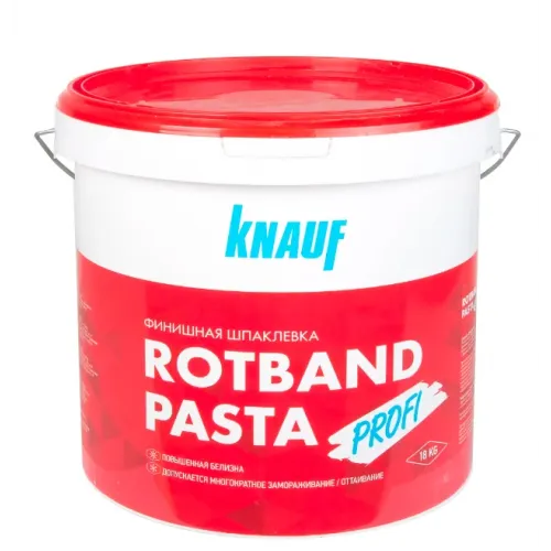 Шпаклевка финишная Knauf Rotband Pasta 18 кг