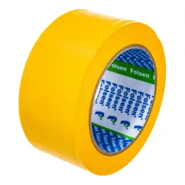 Cтроительная лента PVC Folsen оранжевая 50мм x 33м