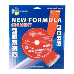 Алмазный отрезной диск 230 мм NEW FORMULA S206  Сегментный