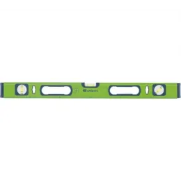 Алюминиевый уровень, фрезерованный, 3 глазка, рукоятки, 1000 мм СИБРТЕХ