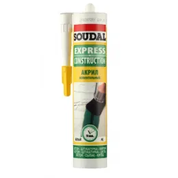 Герметик акриловый Soudal Моментальный белый 280 мл